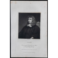 1834 - Portrait d'Isaac Barrow 