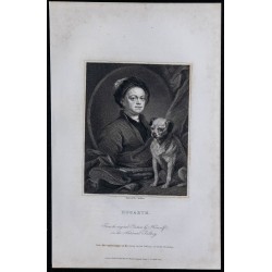 1834 - Portrait de William Hogarth 
