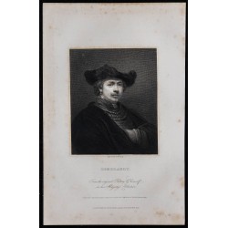 1834 - Portrait de Rembrandt 