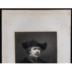 1834 - Portrait de Rembrandt 