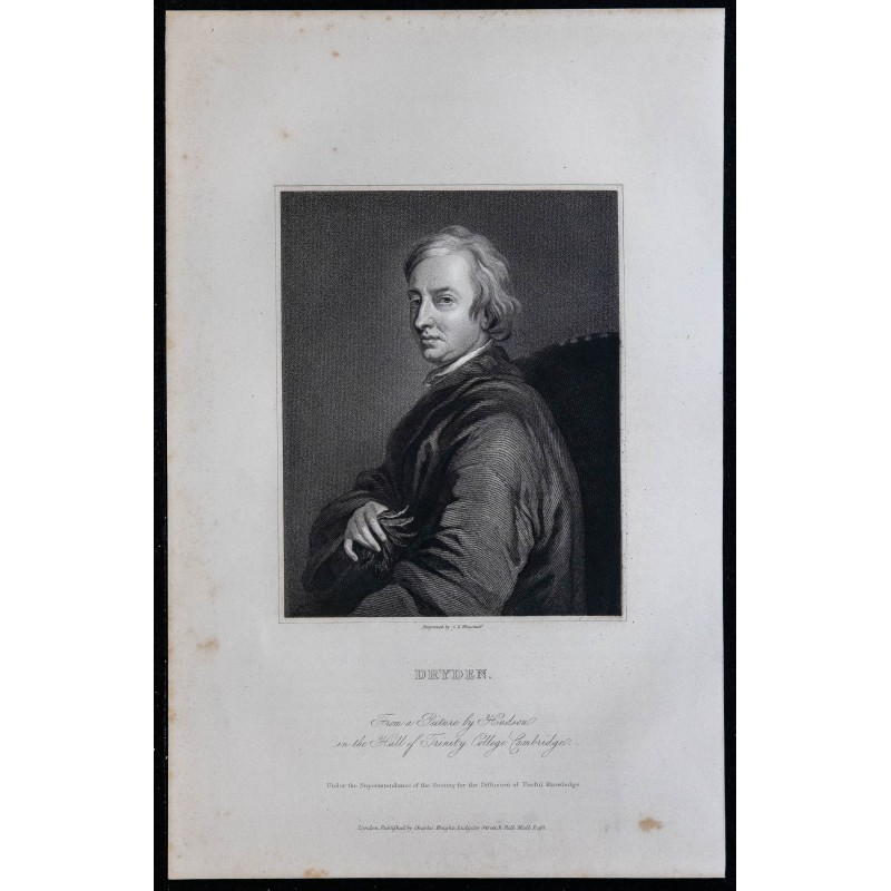 1834 - Portrait de John Dryden 