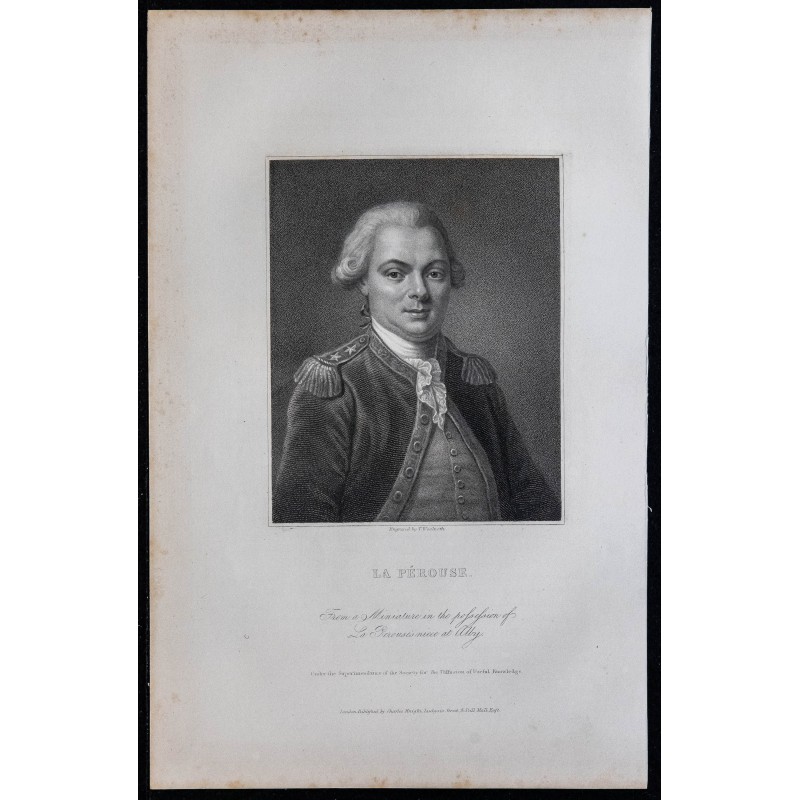 1834 - Portrait de Jean-François de La Pérouse 
