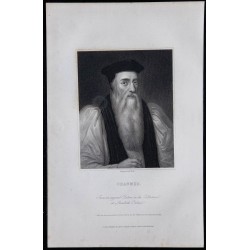 1834 - Portrait de Thomas Cranmer 
