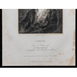 1834 - Portrait de Canova 