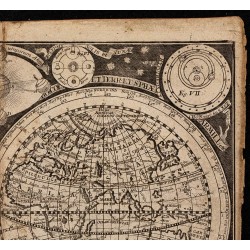 1748 - Mappemonde ancienne 