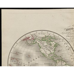 1868 - Carte du Monde 