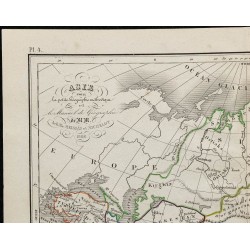 1868 - Carte de l'Asie 