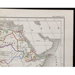 1868 - Carte de l'Afrique 