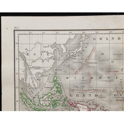 1868 - Carte de l'Océanie 