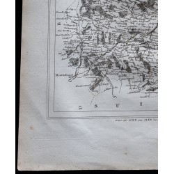 Gravure de 1833 - Département du Haut Rhin - 4