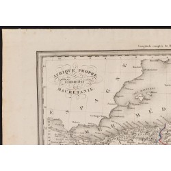 Gravure de 1840 - Afrique du Nord - Carthage - 2