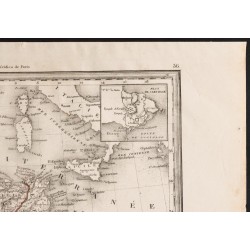 Gravure de 1840 - Afrique du Nord - Carthage - 3