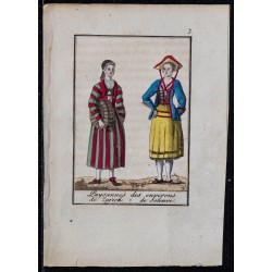 1815 - Costumes des environs de Zurich & Soleure 