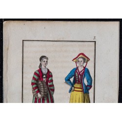 1815 - Costumes des environs de Zurich & Soleure 