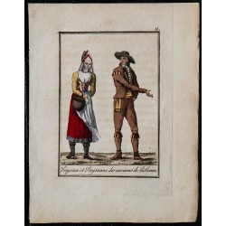 1815 - Costumes des environs de Lisbonne 