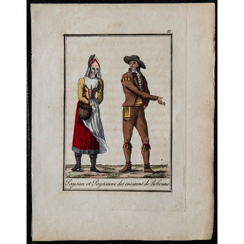 1815 - Costumes des environs de Lisbonne 