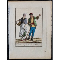 1815 - Costumes de la Bohême 