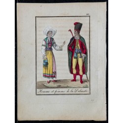 1815 - Costumes de la Dalmatie 