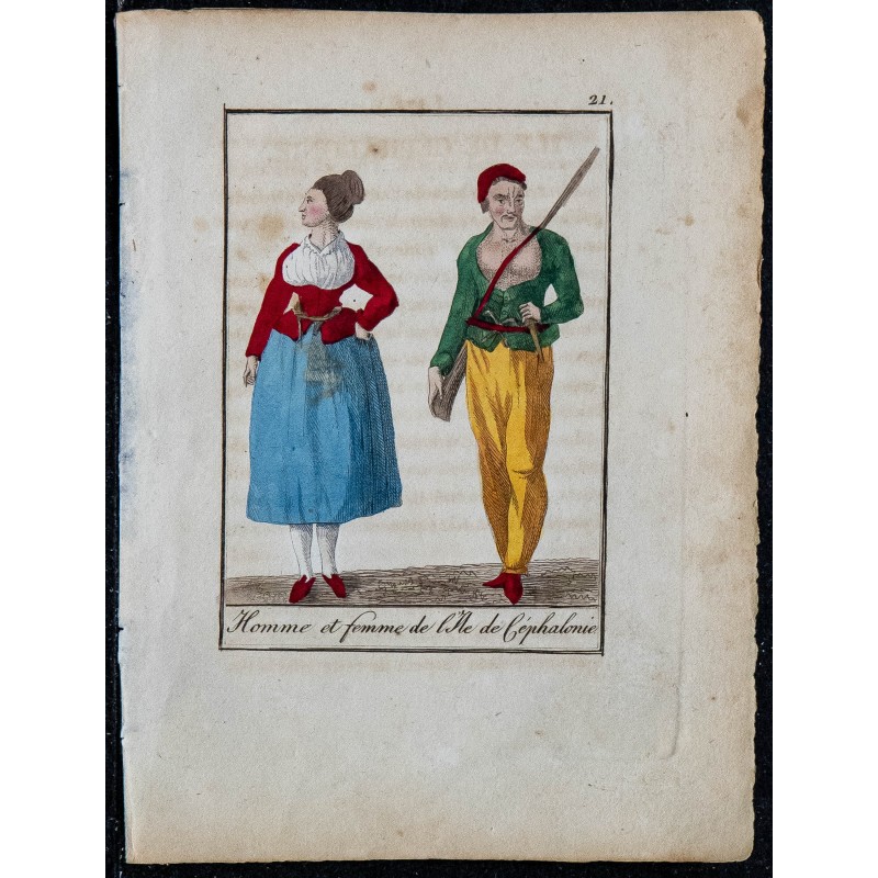 1815 - Costumes de Céphalonie 
