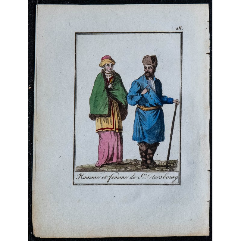 1815 - Costumes de Saint-Pétersbourg 