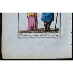 1815 - Costumes de Saint-Pétersbourg 