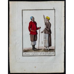 1815 - Costumes de la Dalécarlie 