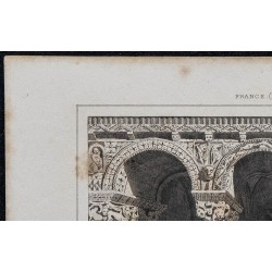 1844 - Vue Intérieur de l'église de Serabone 