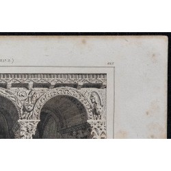 1844 - Vue Intérieur de l'église de Serabone 