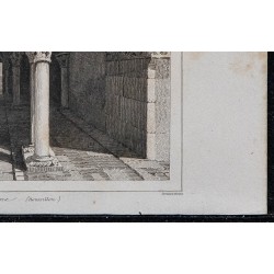 1844 - Vue Intérieur de l'église de Serabone 