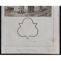 1844 - Vue de l'église des Planès 