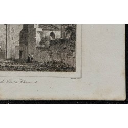 1844 - Église Notre-Dame du Port à Clermont-Ferrand 