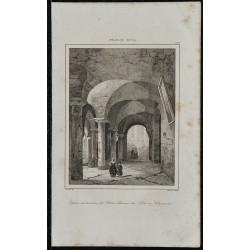 1844 - Église souterraine Notre-Dame du Port à Clermont 