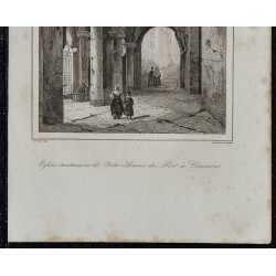 1844 - Église souterraine Notre-Dame du Port à Clermont 