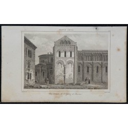 1844 - Église d'Issoire Abbatiale Saint-Austremoine 