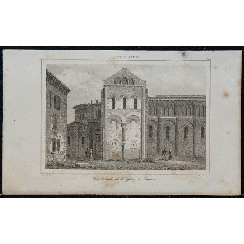 1844 - Église d'Issoire Abbatiale Saint-Austremoine 