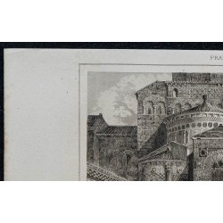 1844 - Abside de l'Église d'Issoire Saint-Austremoine 