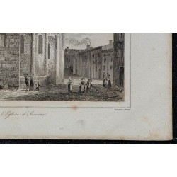 1844 - Abside de l'Église d'Issoire Saint-Austremoine 