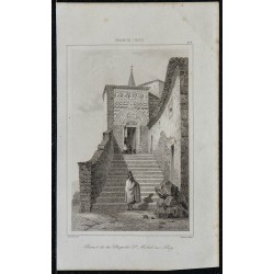 1844 - Chapelle Saint-Michel d'Aiguilhe au Puy-en-Velay 