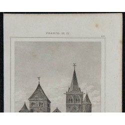 1844 - Vue de la Cathédrale Saint-Pierre de Trèves 
