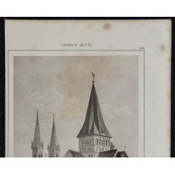 1844 - Église abbatiale Saint-Georges de Boscherville 