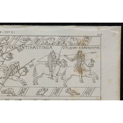 1844 - Vue de la navigation viking (Tapisserie de Bayeux) 