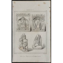 1844 - Pièces d'un Échiquier 