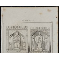 1844 - Pièces d'un Échiquier 