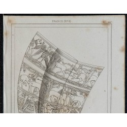 1844 - Détail d'un olifant du 11ème siècle 