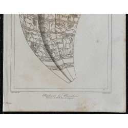1844 - Détail d'un olifant du 11ème siècle 