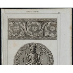 1844 - Sceau de Louis VI 