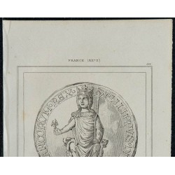 1844 - Sceau de Philippe Auguste 