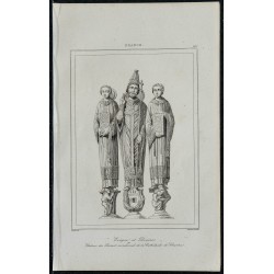 1844 - Statues du Portail de la Cathédrale de Chartres 