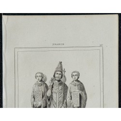 1844 - Statues du Portail de la Cathédrale de Chartres 