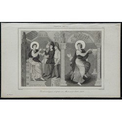 1844 - Scènes ecclésiastiques inspirées d'un manuscrit latin. 